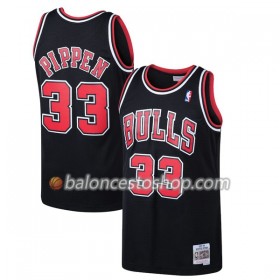 Camiseta Hombre NBA Chicago Bulls Scottie Pippen 33 Hardwood Classics Swingman